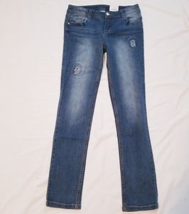 Total Girl skinny Jean's with bling size 12 reg